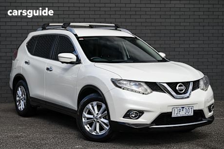 White 2016 Nissan X-Trail SUV ST-L F