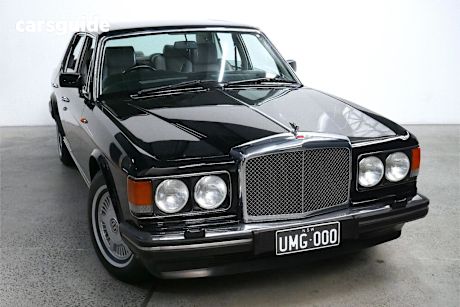 Black 1990 Bentley Eight Saloon