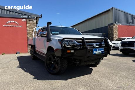 White 2020 Holden Colorado Ute Tray 2020 HOLDEN COLORADO RG MY20 CREW CAB WHITE 6 SPEED SPORTS AUTOMATIC UTILITY