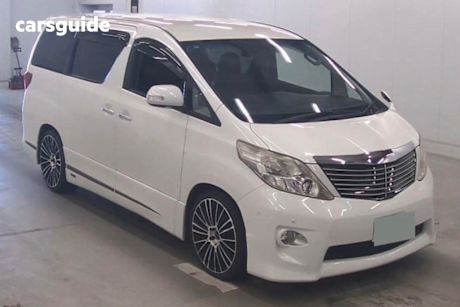 White 2008 Toyota Alphard SUV LUXURY 7 SEATER 350S C PACKAGE