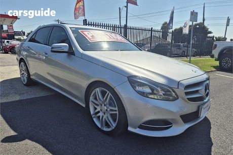 Silver 2013 Mercedes-Benz E200 Sedan