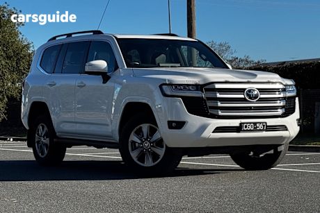 White 2022 Toyota Landcruiser SUV VX 4X4