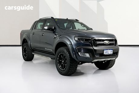 Grey 2016 Ford Ranger Dual Cab Pick-up Wildtrak 3.2 (4X4)