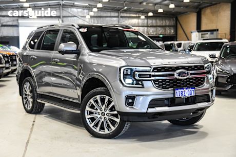 Silver 2024 Ford Everest SUV PLATINUM 4X4