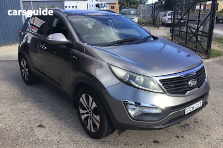 Silver 2012 Kia Sportage Wagon Platinum (Awd)