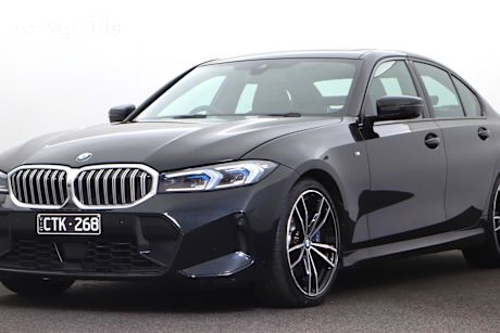 Black 2023 BMW 330I Sedan M Sport