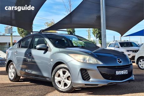 Grey 2012 Mazda 3 Sedan Neo