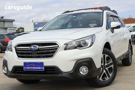 White 2020 Subaru Outback SUV 2.0D 4WD