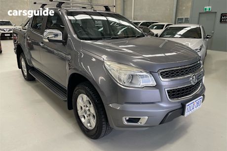 Grey 2016 Holden Colorado Crew Cab Pickup Ltz (4X4)