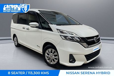 White 2016 Nissan Serena SUV X