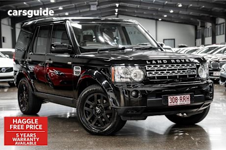 Black 2011 Land Rover Discovery 4 SUV TDV6 4X4