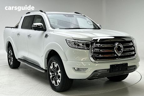 White 2023 GWM UTE Ute Tray CANNON 4X4