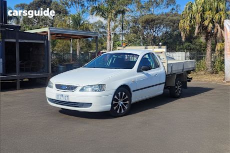 White 2005 Ford Falcon Ute Ute Tray XL R