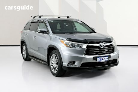 Grey 2015 Toyota Kluger Wagon Grande (4X4)