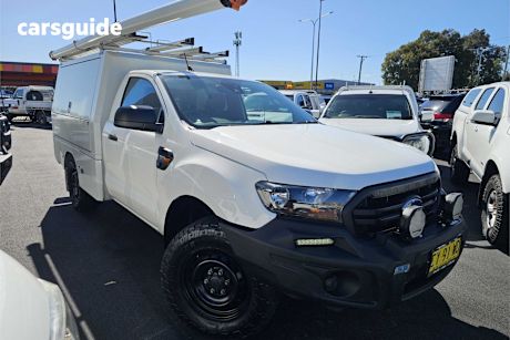 White 2021 Ford Ranger Ute Tray XL 4X4