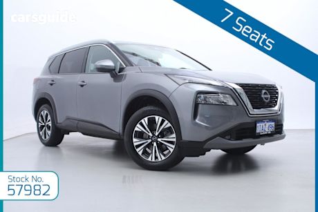 Grey 2023 Nissan X-Trail Wagon St-L (4Wd) 7 Seat
