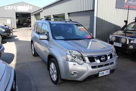Silver 2011 Nissan X-Trail Wagon Ti (4X4)