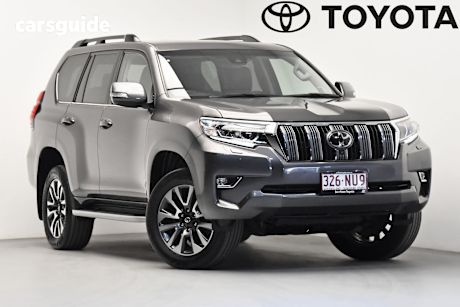 Grey 2021 Toyota Landcruiser Prado Wagon Vx