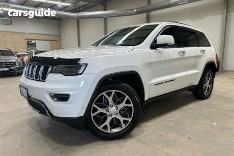 White 2019 Jeep Grand Cherokee SUV LIMITED 4X4