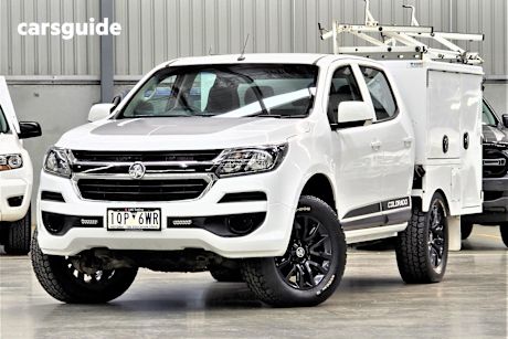 White 2019 Holden Colorado Ute Tray LS 4X4