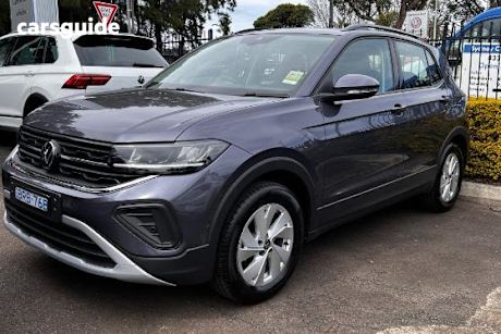Grey 2024 Volkswagen T-Cross SUV 85TSI LIFE F
