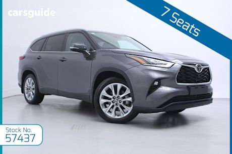 Silver 2021 Toyota Kluger Wagon Grande 2Wd