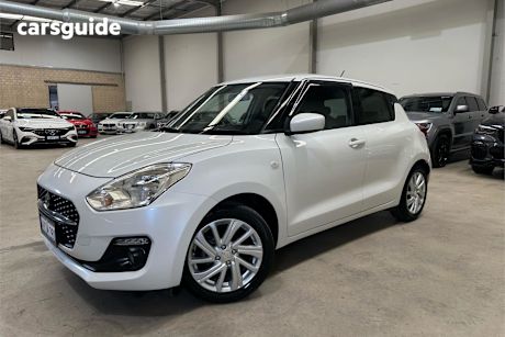 White 2021 Suzuki Swift Hatch GL