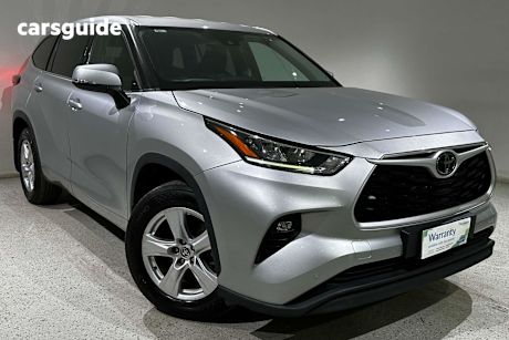 Silver 2022 Toyota Kluger Wagon Gx Awd