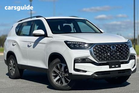 White 2024 Ssangyong Rexton SUV ADVENTURE 4X4