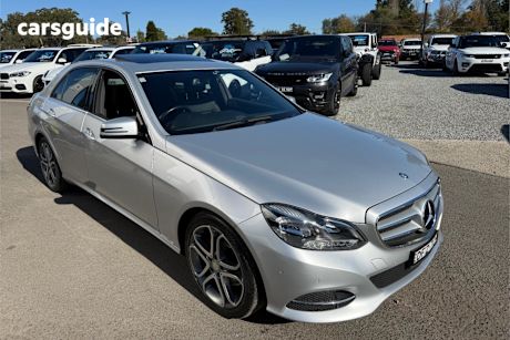 Silver 2016 Mercedes-Benz E-CLASS Sedan E200 R