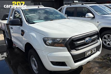 White 2017 Ford Ranger Ute Tray XL 4X4