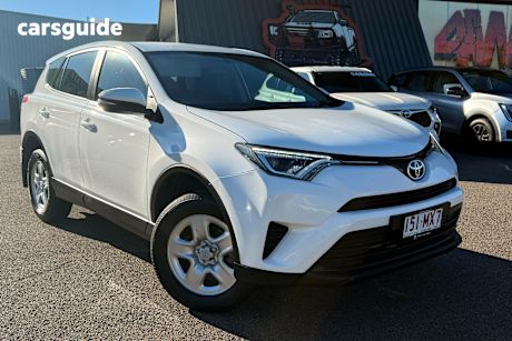 White 2017 Toyota RAV4 Wagon Gx (2Wd)