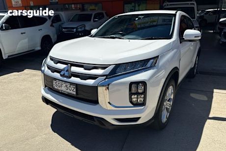 White 2020 Mitsubishi ASX Wagon Es Adas ( 2Wd)