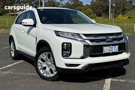 White 2024 Mitsubishi ASX SUV LS F
