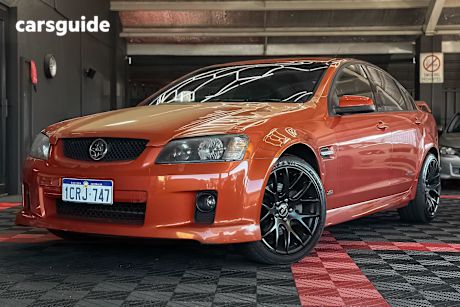 Orange 2007 Holden Commodore Sedan SS R