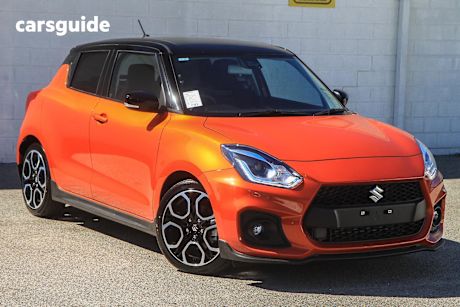 Orange 2024 Suzuki Swift Hatch SPORT F