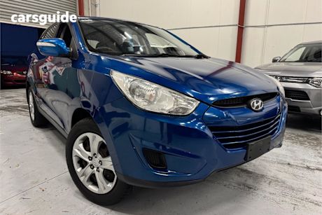 Blue 2010 Hyundai IX35 Wagon Active (Fwd)