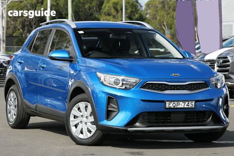 Blue 2021 Kia Stonic SUV S F