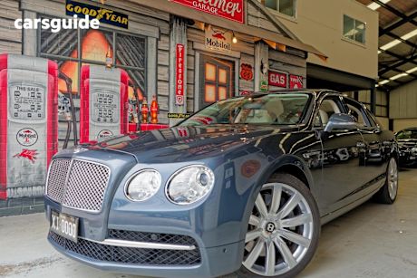 Grey 2013 Bentley Flying Spur Sedan 4WD