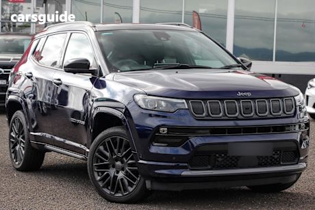 Blue 2022 Jeep Compass Wagon S-Limited (4X4)