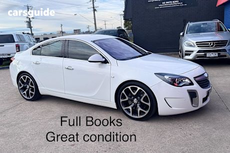 White 2015 Holden Insignia Sedan VXR 4WD