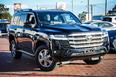 Black 2023 Toyota Landcruiser Wagon Lc300 Vx (4X4)