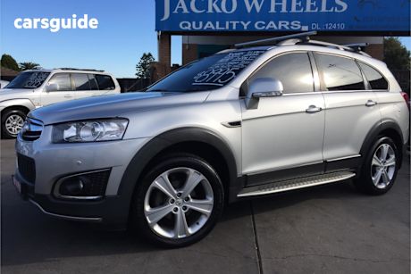 Silver 2015 Holden Captiva Wagon 7 Ltz (4X4)