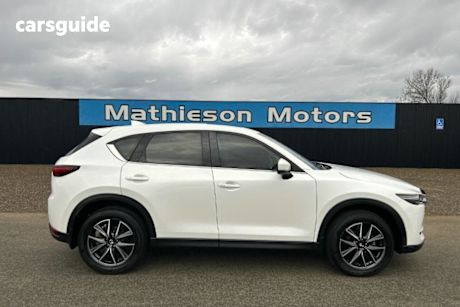 White 2017 Mazda CX-5 SUV GT 4X4