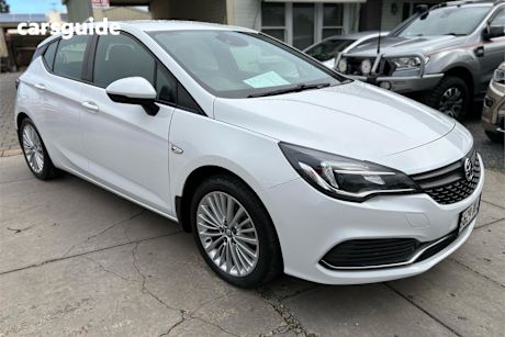 White 2017 Holden Astra Hatch R F