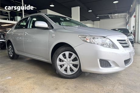 Silver 2007 Toyota Corolla Sedan ASCENT F