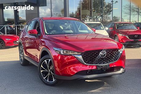 Red 2025 Mazda CX-5 Wagon G25 Touring (Awd)