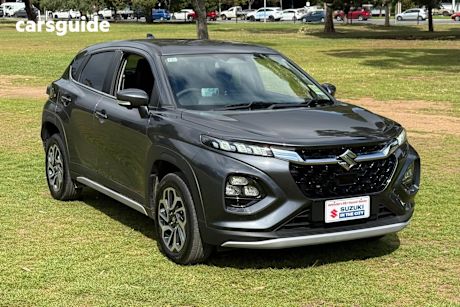 Grey 2025 Suzuki Fronx SUV HYBRID F