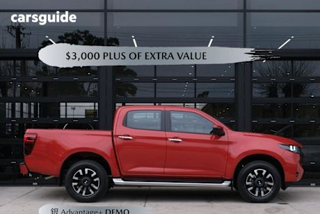 Red 2025 Mazda BT-50 Ute Tray GT 4X4