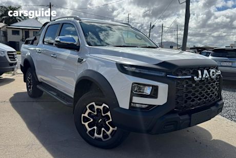 White 2025 JAC T9 Ute Tray HAVEN 4X4